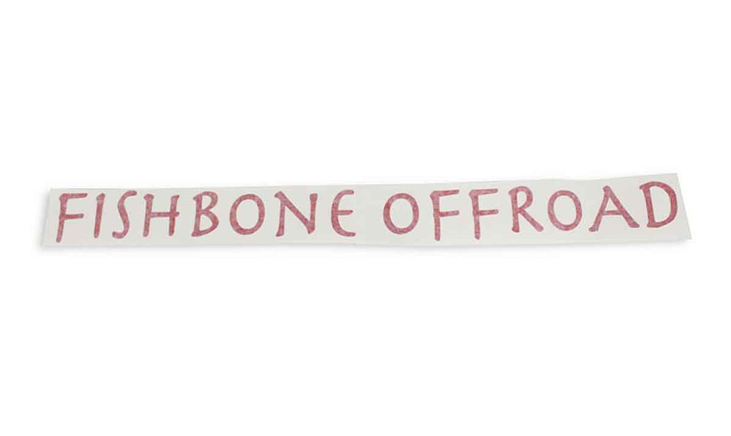 Fishbone Offroad Windshield Banner
