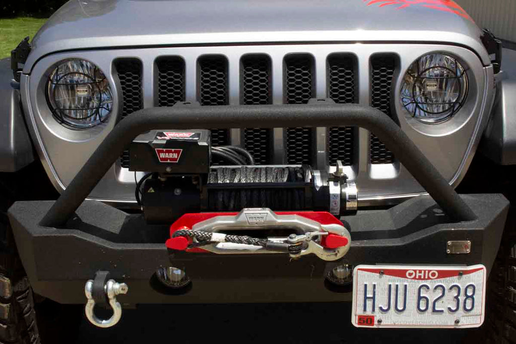 Fishbone Aluminum Headlight Guards Fits ‘18 - Current JL Wrangler, Rubicon and Unlimited, ‘20 - Current JT Gladiator