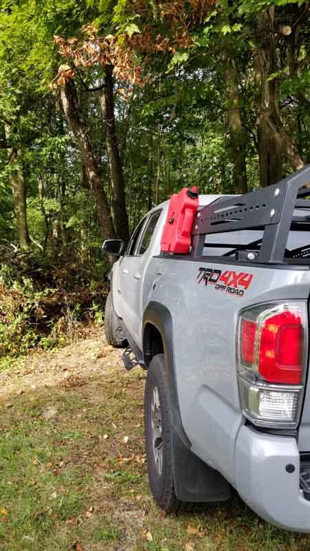 Fishbone Tackle Rack - Toyota Tacoma Long Bed Rack (74") Fits 2005 to Current Toyota Tacoma