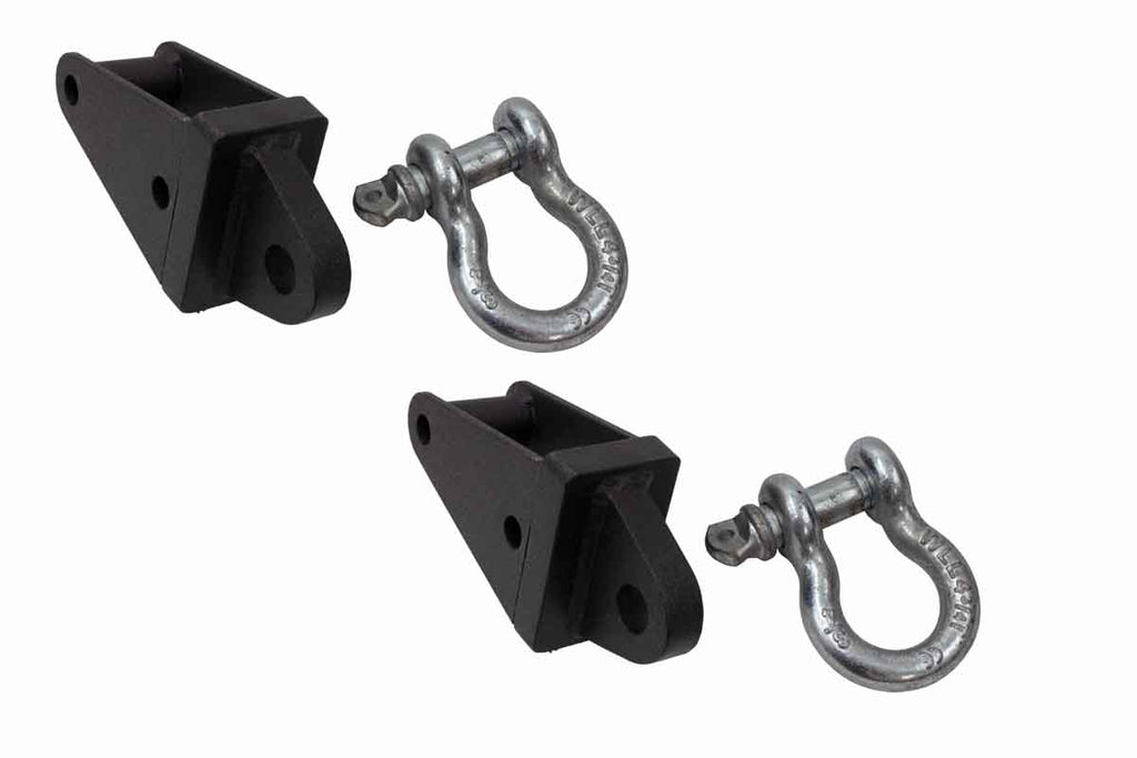 JK Rear D-Ring Frame Mounts Fits 2007 to 2018 JK Wrangler, Rubicon and Unlimited