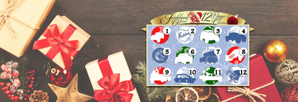 Fishbone Offroad "12 Days Of Christmas" Calendar