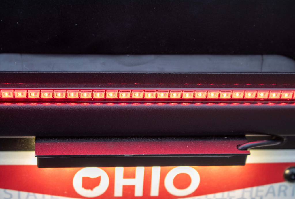 1997 - 2006 TJ BackSide License Plate Mount with LED