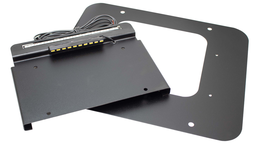 1997 - 2006 TJ BackSide License Plate Mount with LED
