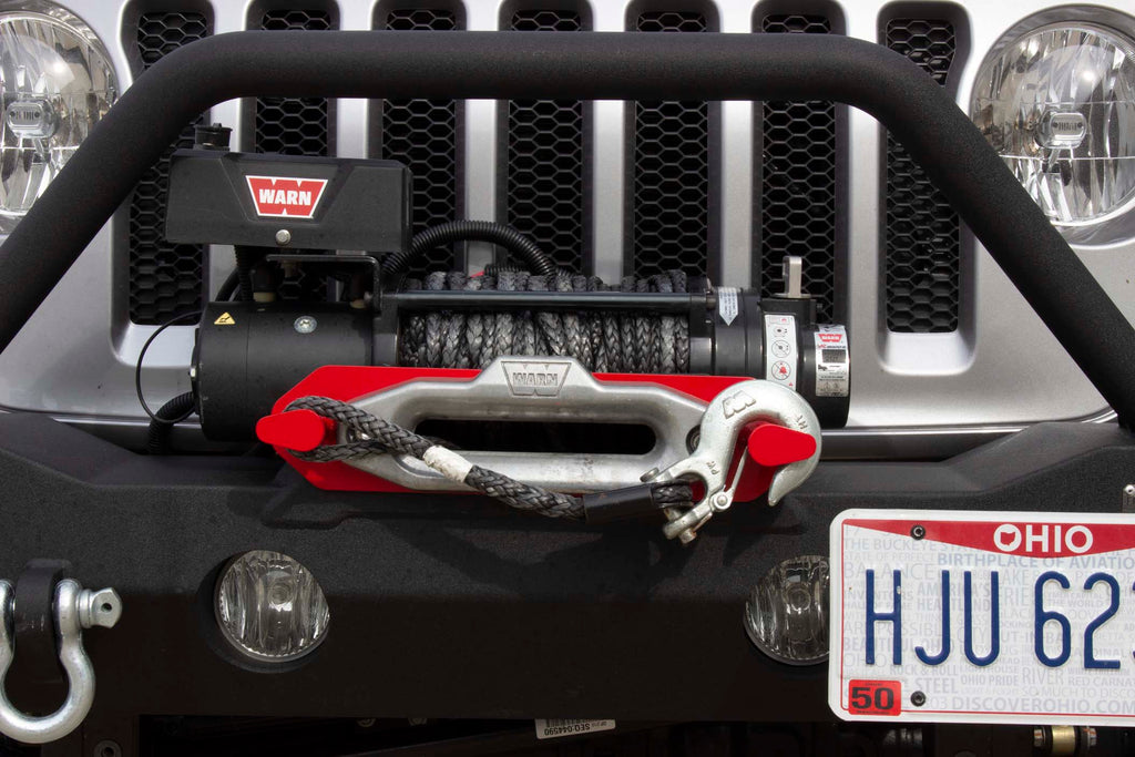 Fishbone Offroad's Winch Line 'Fishhook' - Red
