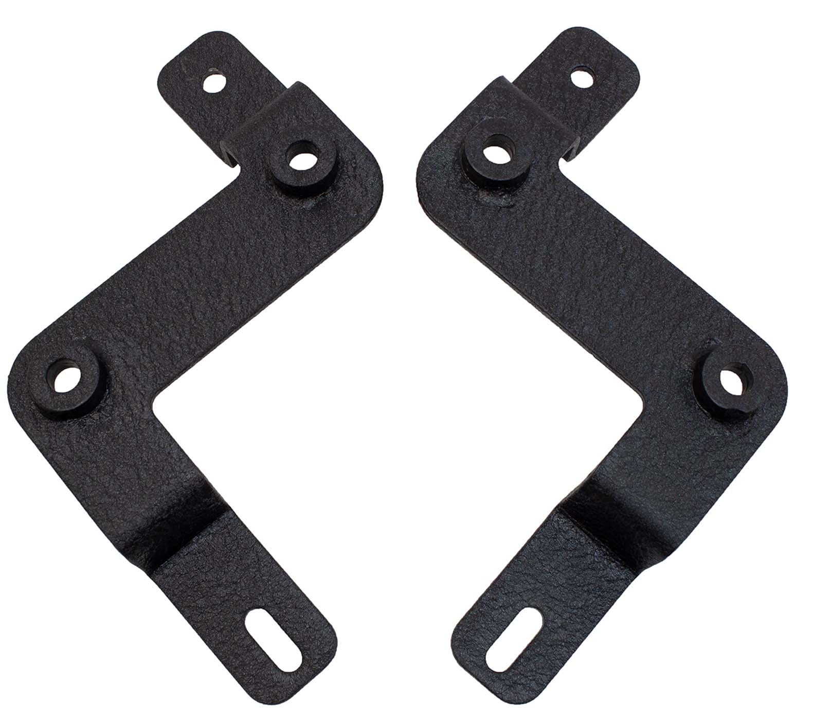 Nixon Offroad A-Pillar Light Mounting Brackets For Jeep Wrangler JL & Gladiator JT 2018-2025