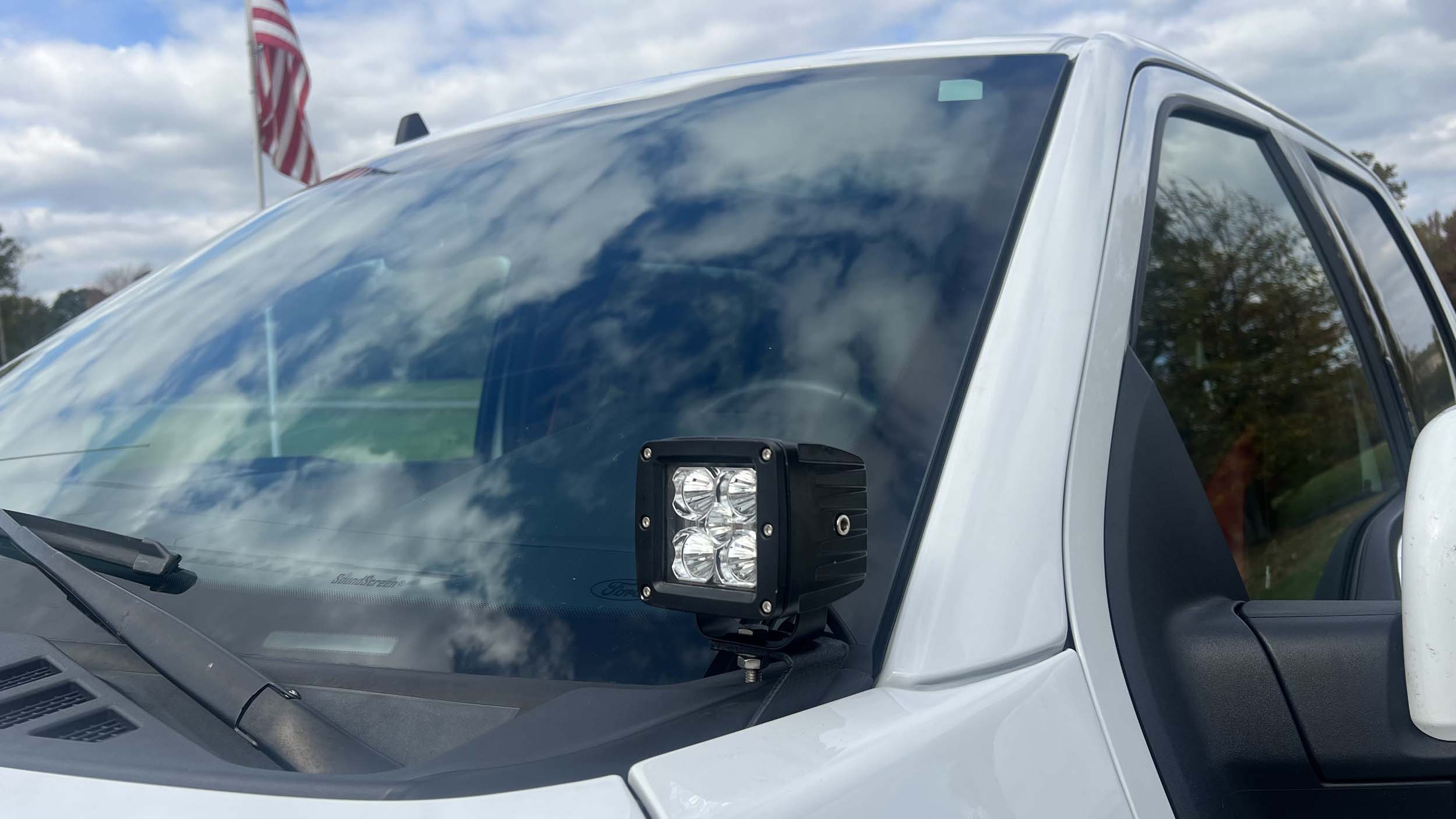 Fishbone Offroad Hood Light Pod Bracket for 2015-2023 F150