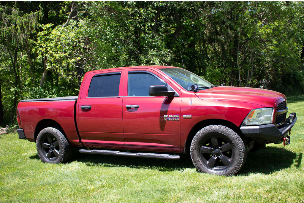 Fishbone Offroad 5-inch Oval Side Steps for 2009-2023 Dodge Ram & Ram 1500 Quad Cab Classic Body Style FB21373