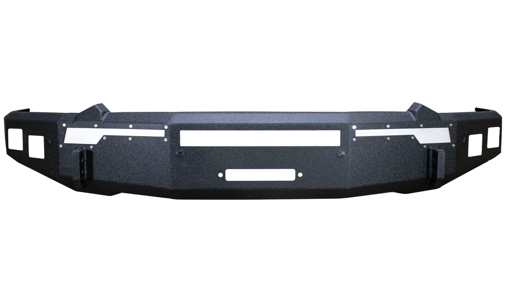 Sleek black 2019-2023 Ram 1500 Pike Front Bumper