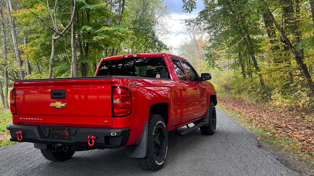 Fishbone Offroad Rockfish Rear Bumper For 2014-2018 Chevy Silverado 1500 FB22451