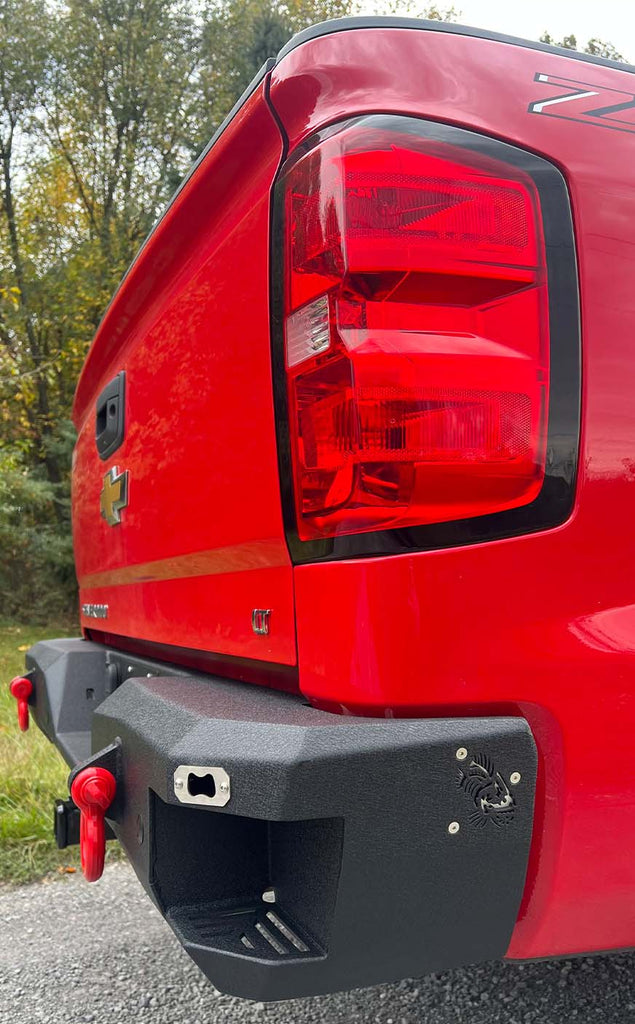 Fishbone Offroad Rockfish Rear Bumper For 2014-2018 Chevy Silverado 1500 FB22451