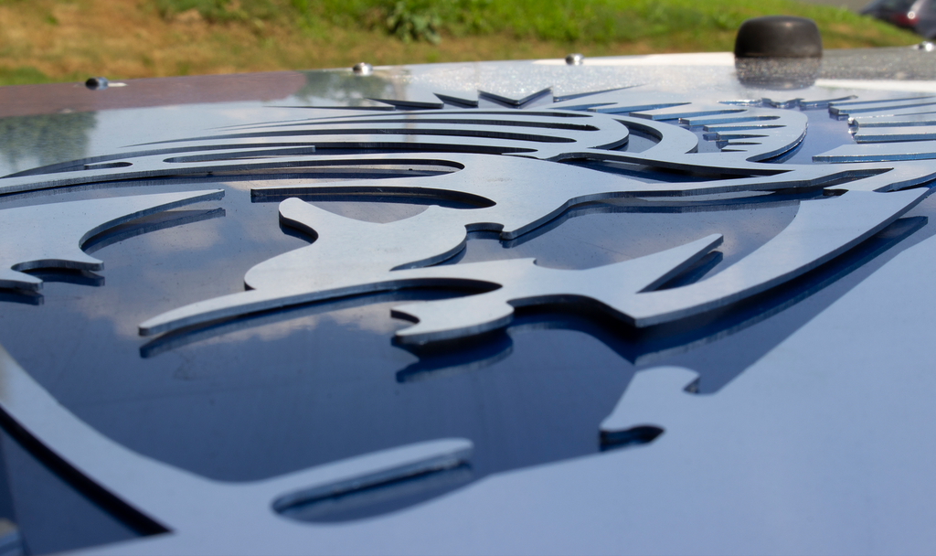 2007 to 2018 JK Fishbone Hood Louver