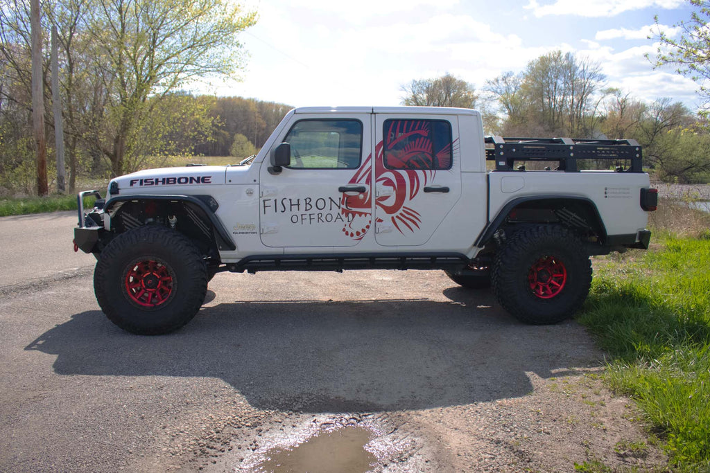 JT Rear Aluminum Elite Fenders Fits 2020 to Current JT Gladiator  