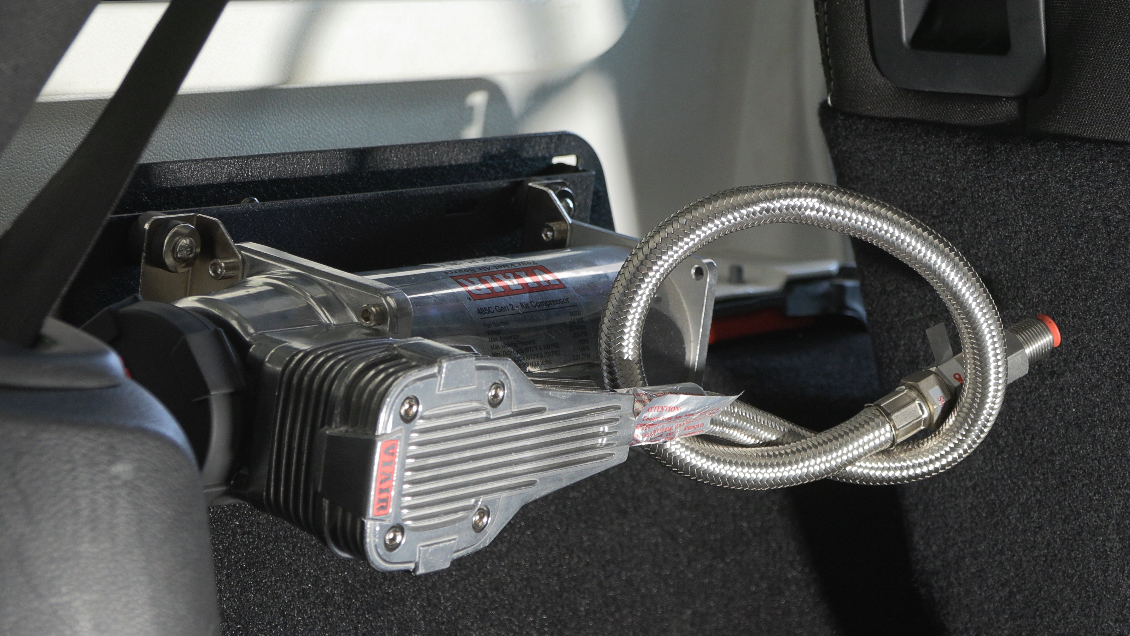 Fishbone Offroad Rear Trunk Compressor Mount - 2007-2018 Jeep Wrangler ...