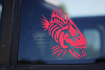 Fishbone Decal