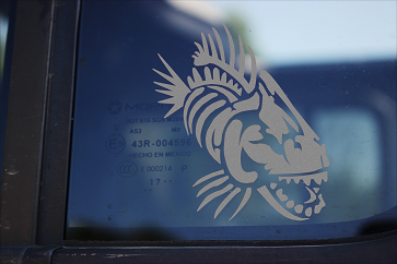 Fishbone Decal