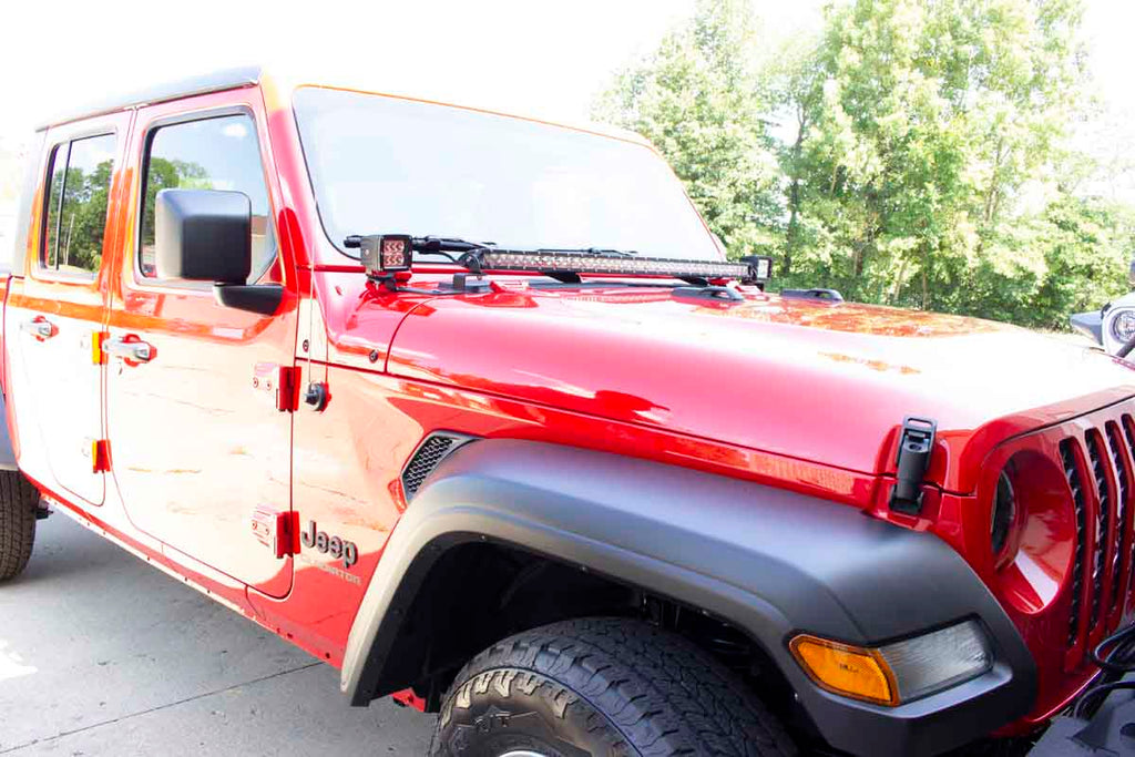 Mechanical Hood Catch Kit fits 2018 to Current JL Wrangler and 2020-UP JT Gladiator