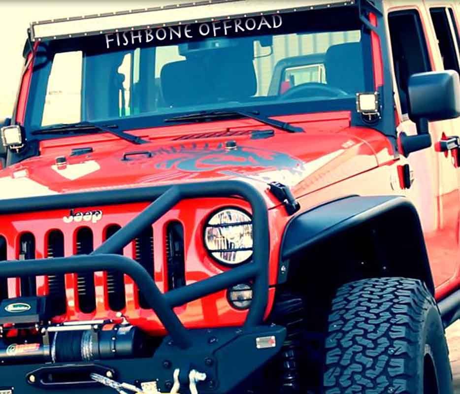 Fishbone Offroad Windshield Banner