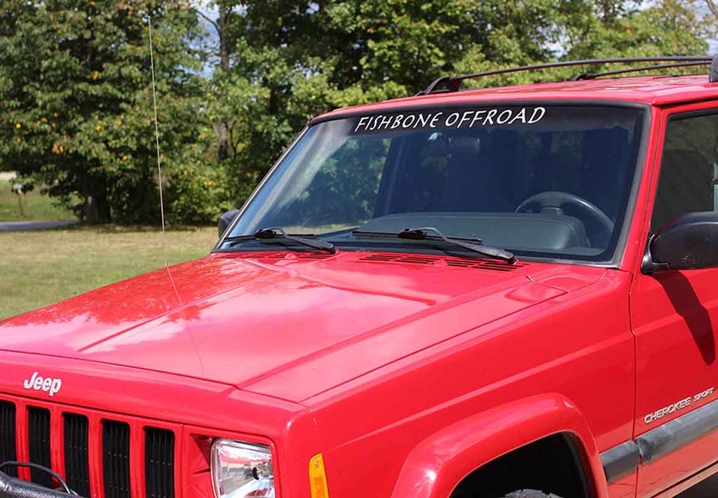 Fishbone Offroad Windshield Banner