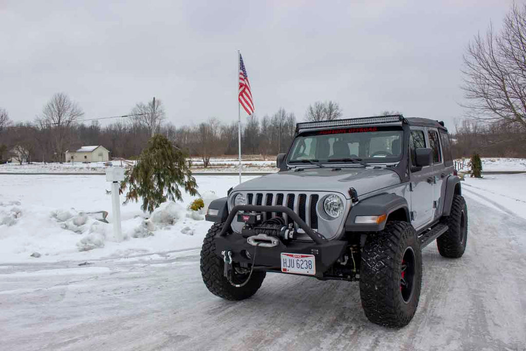 2018 to Current JL Wrangler & 2020 to Current JT Gladiator Windshield Light Bracket