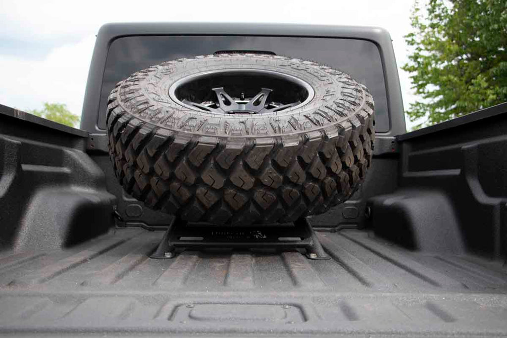 JT Gladiator In-Bed Tire Carrier Fits 2020 to Current JT Gladiator