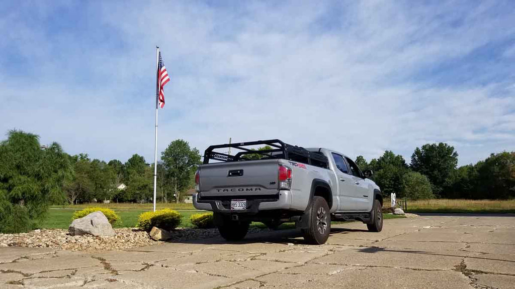 Fishbone Tackle Rack - Toyota Tacoma Long Bed Rack (74") Fits 2005 to Current Toyota Tacoma