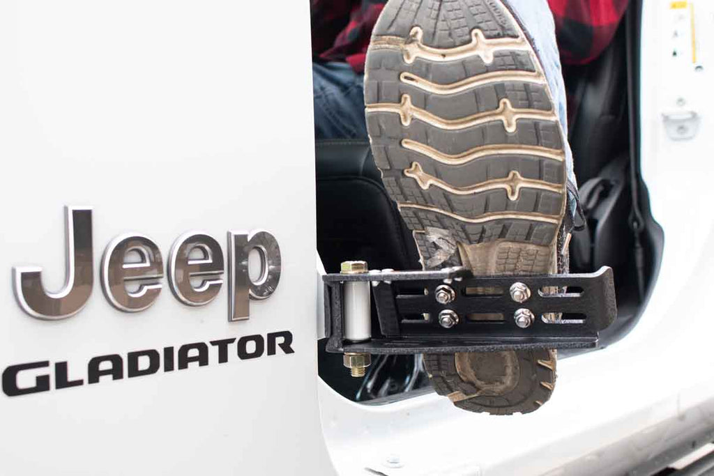 JK/JL/JT Foot Peg Set Fits ‘07 –‘18 JK Wrangler, Rubicon, and Unlimited, ’18 Current JL Wrangler, Rubicon and Unlimited, ‘20 - Current JT Gladiator