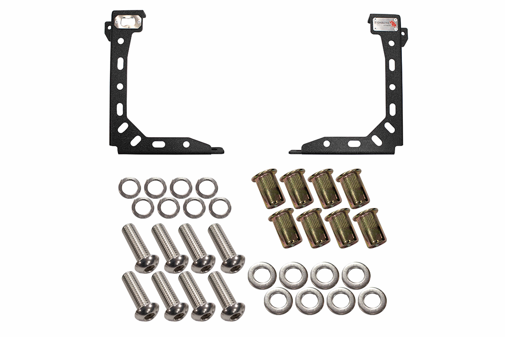 Bed Stiffener Tie Down Brackets Fits 2005+ Toyota Tacoma