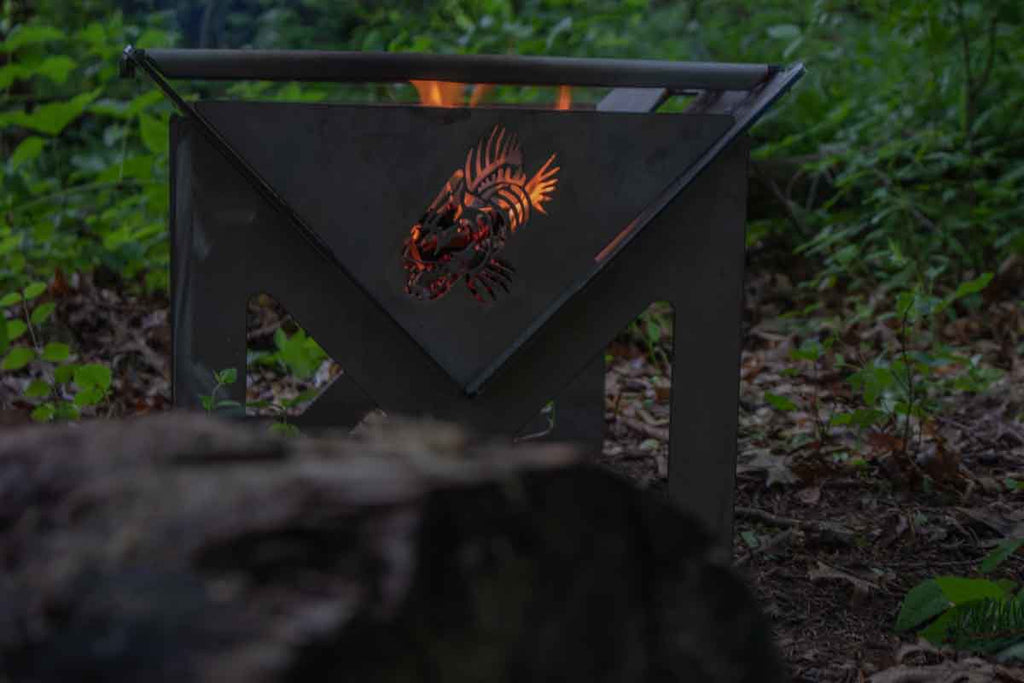 Fishbone Fire Pit