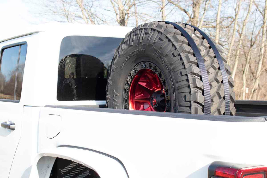 Universal In-Bed Tire Carrier