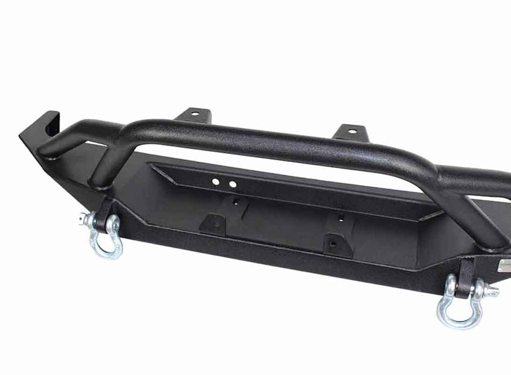 Fishbone Offroad Bullhead Front Winch Bumper with Grille Guard Fits 1984 to 2001 XJ Cherokee