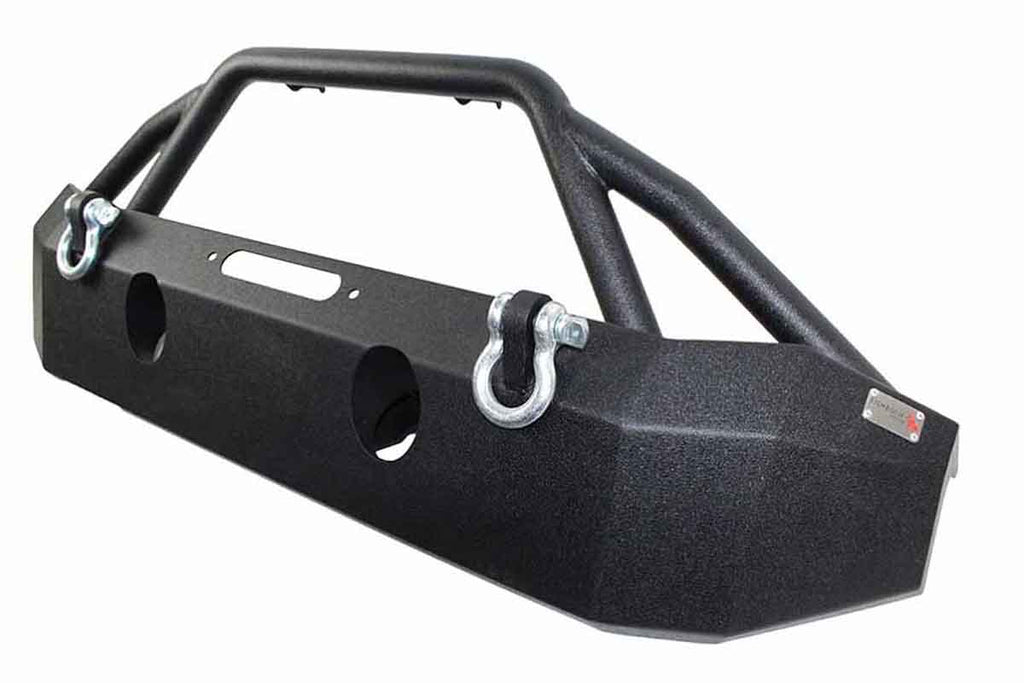 Fishbone Front Full Width Winch Bumper Fits 2007 to 2018 JK Wrangler, Rubicon and Unlimited