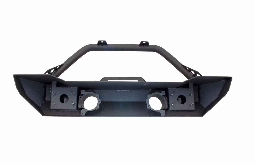 Fishbone Offroad Mako Front Bumper, tailored for Jeep Wrangler JL and Gladiator JT, combining robust protection with sleek design and functionality.