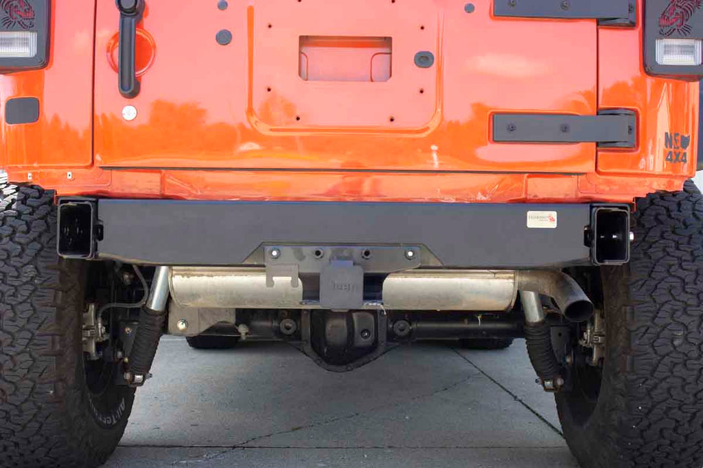 JK Rear Bumper Delete Fits 2007 to 2018 JK Wrangler, Rubicon and Unlimited