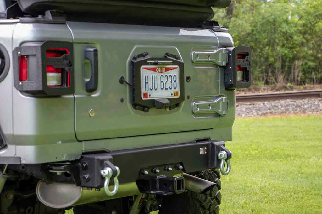 JL Rear Bumper Delete Fits 2018 to Current JL Wrangler, Rubicon and Unlimited