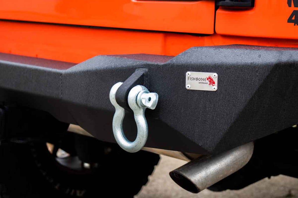 JK Mako Rear Bumper Fits 2007 to 2018 JK Wrangler, Rubicon and Unlimited