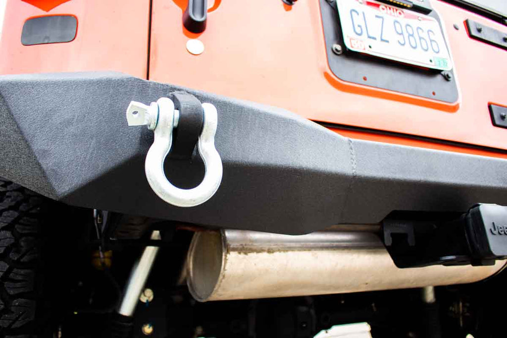 JK Mako Rear Bumper Fits 2007 to 2018 JK Wrangler, Rubicon and Unlimited