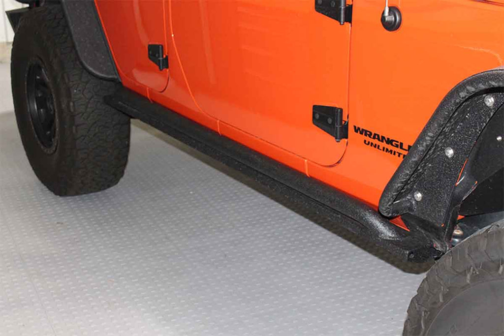 Fishbone JK Rubicon Rock Slider 4 Door Fits 2007 to 2018 JK Wrangler Unlimited and Rubicon Unlimited