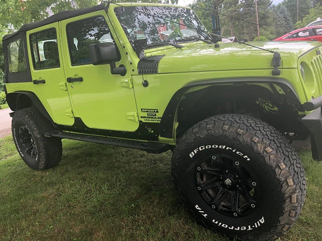 Fishbone Scale Armor Fits 2007 to 2018 JK Wrangler Unlimited and Rubicon Unlimited