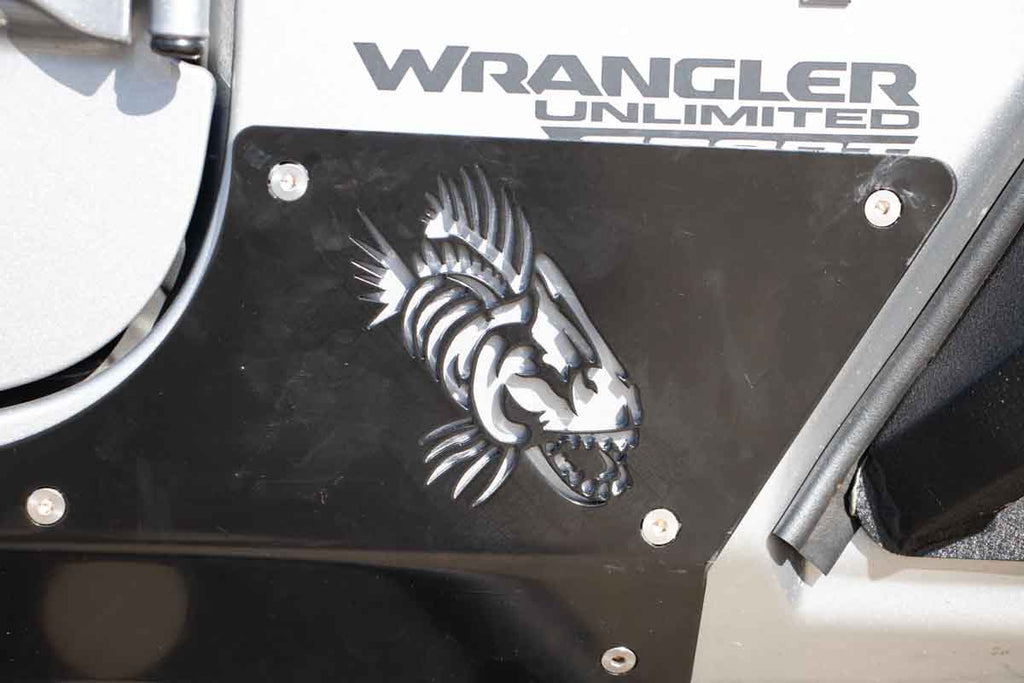 Fishbone JL Scale Armor Fits 2018 to current JL Wrangler Unlimited and Rubicon Unlimited