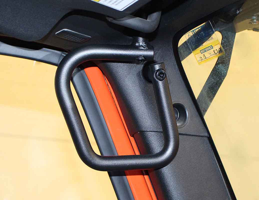 Front Grab Handles Fits 2007 to 2018 JK Wrangler, Rubicon and Unlimited