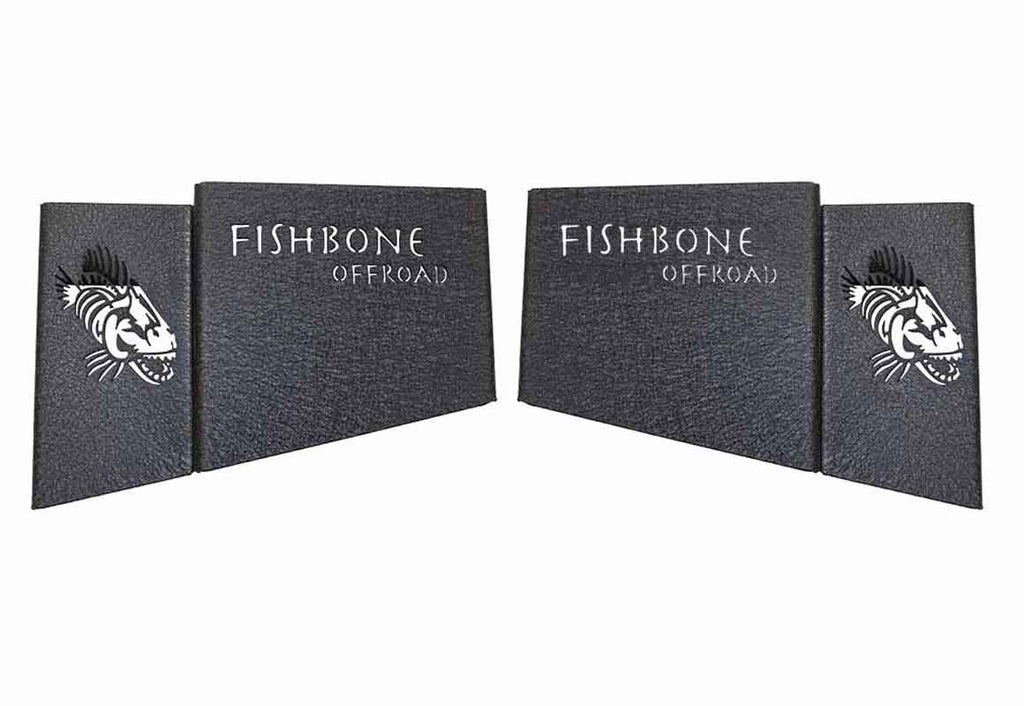 Fishbone Wheel Well Storage Bins Fits 2018 to Current JL Wrangler Unlimited and Rubicon Unlimited