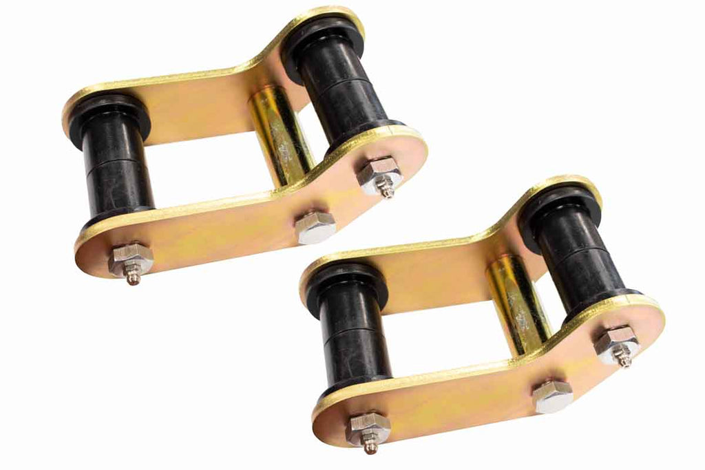 Rear Greaseable Boomerang Shackles Fits '87-'95 YJ Wrangler