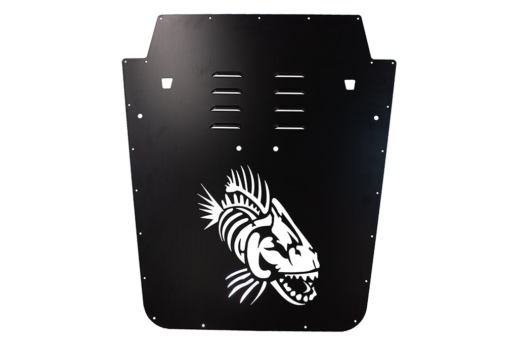 Fishbone JK Hood Louver Fits 2007 to 2018 JK Wrangler, Rubicon and Unlimited