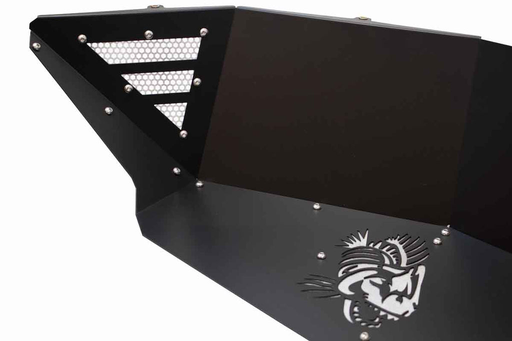 Fishbone JL Black Aluminum Inner Fenders Fits 2018 to Current JL Wrangler, Rubicon and Unlimited