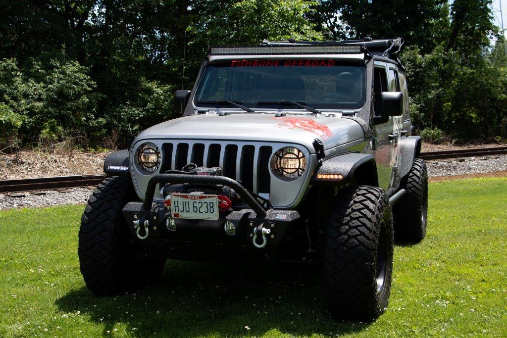 JL Aluminum Elite Fenders Fits 2018 to Current JL Wrangler, Rubicon and Unlimited