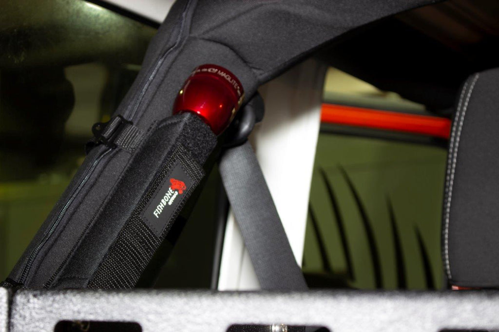 Roll Bar Flashlight Holder