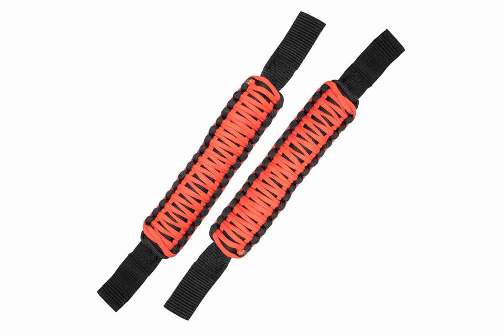 ParaCord Grab Handles for Head Rest (Red)