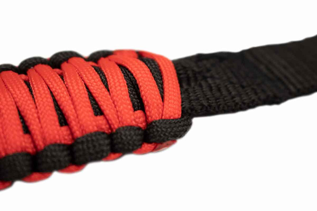 ParaCord Grab Handles for Head Rest (Red)