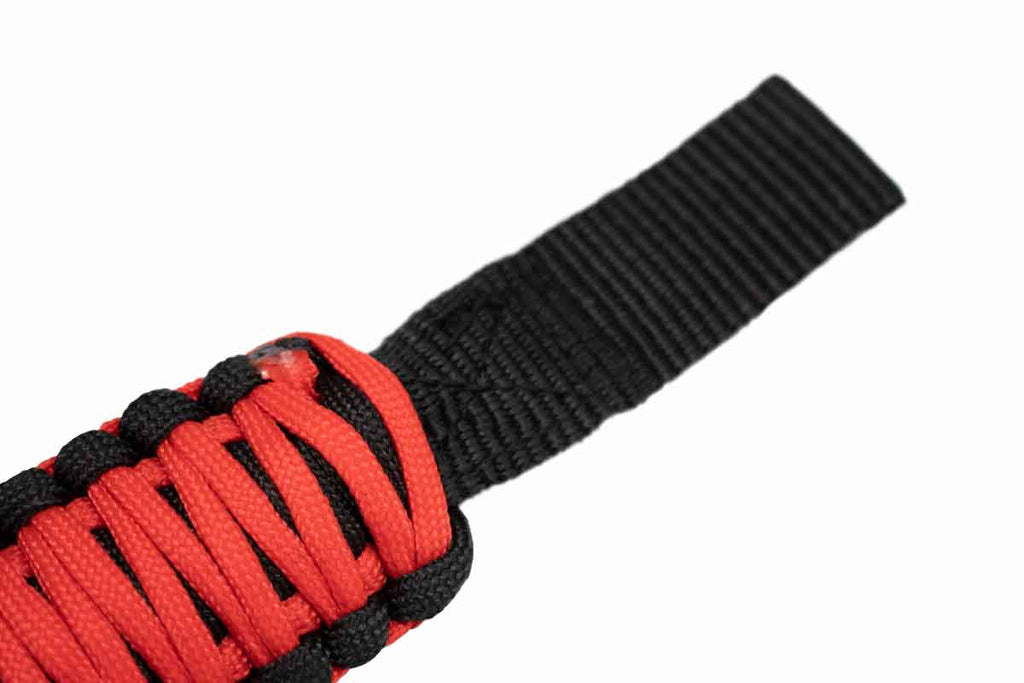 ParaCord Grab Handles for Head Rest (Red)