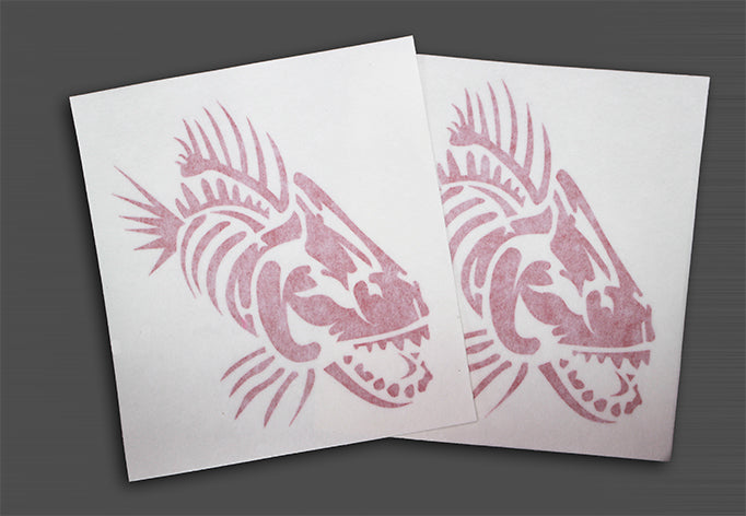 Fishbone Decal